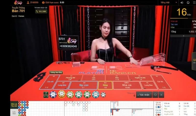 AE Sexy - Sảnh live casino đẳng cấp, dàn dealer quyến rũ 8 AE Sexy cung cấp các trò chơi casino live